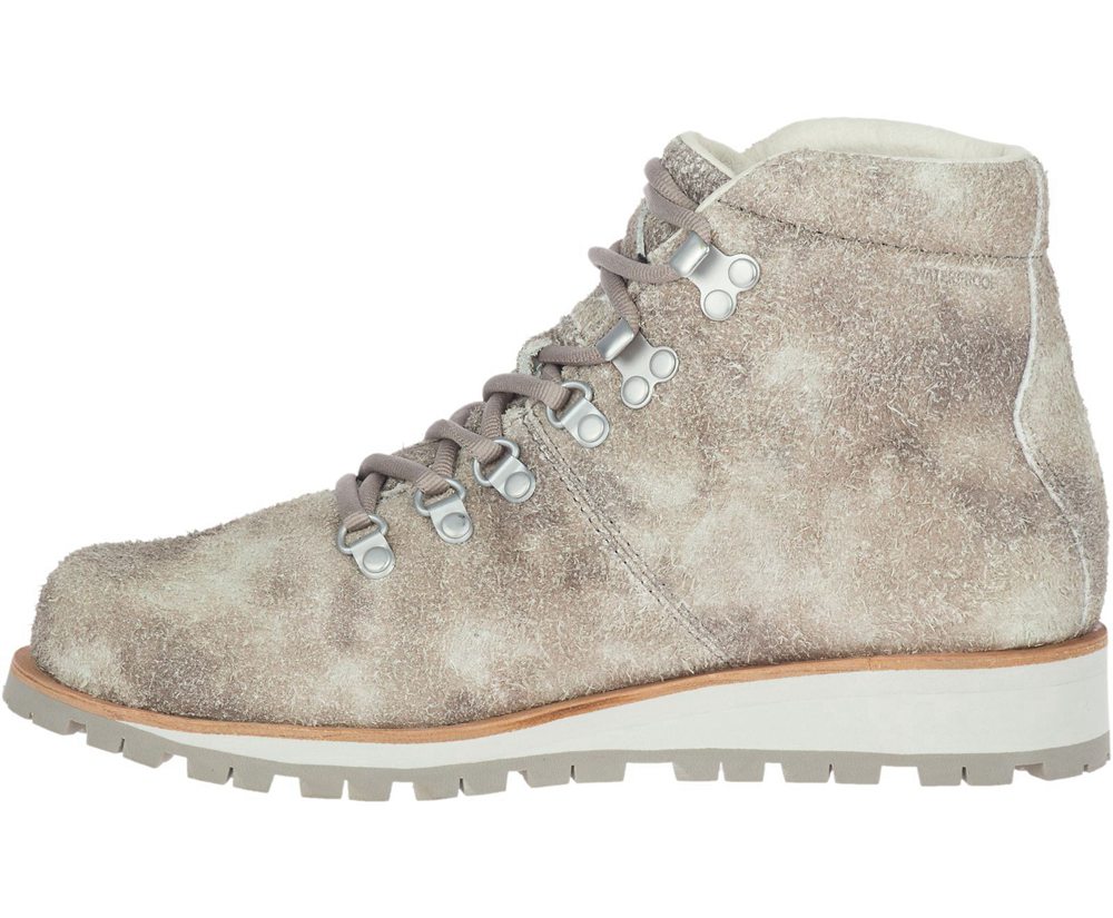 Merrell Boots Grey - Wilderness LT - Womens 94DCXBIUJ